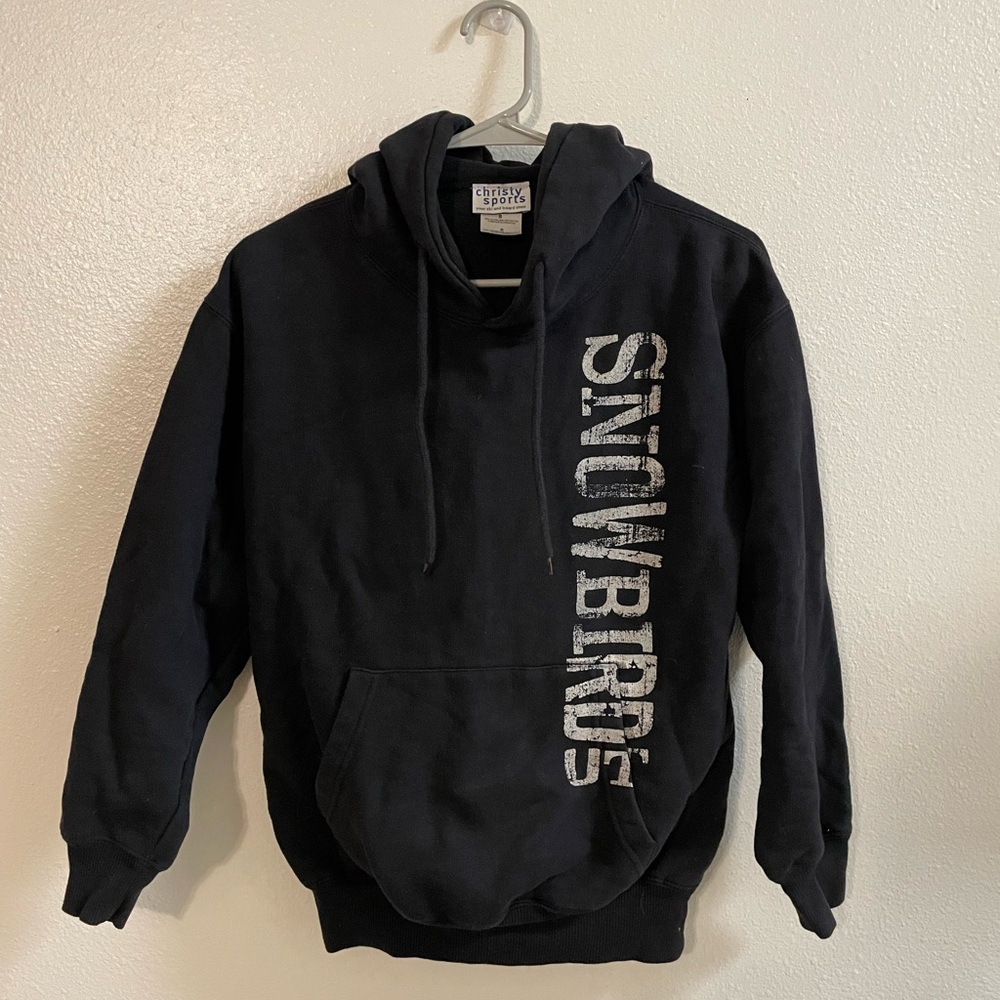 Utah Snowbird ski Sweatshirt with hood Size Small